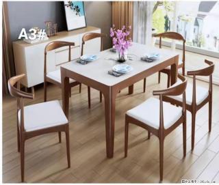 T08高级长方桌，胡桃色  1.35米带炉一桌四椅650元，现货11套。 - 海南28生活网 hainan.28life.com